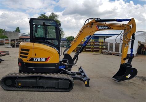 sany sy50u mini excavator